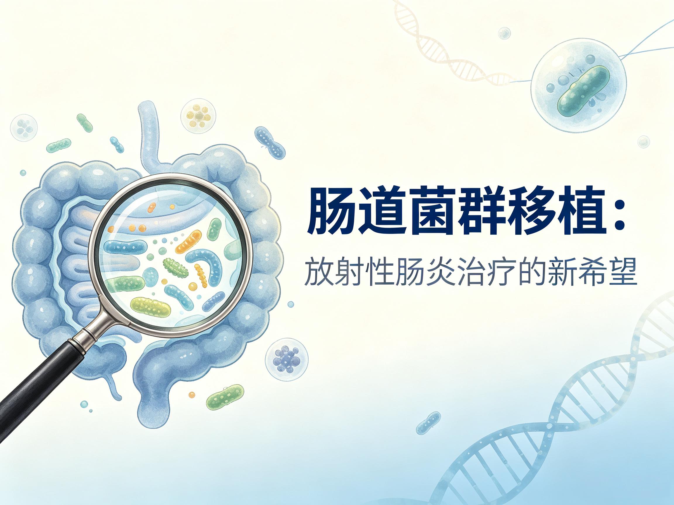 益阳市|第3期 肠道菌群移植：放射性肠炎治疗的新希望